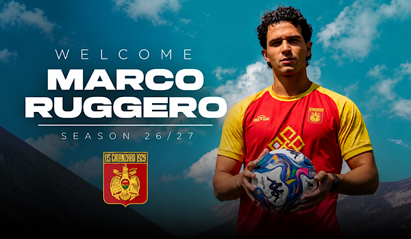 Calciomercato Serie B. Marco Ruggero è del Catanzaro: ufficiale il rinforzo in difesa, arriva dallo Spezia