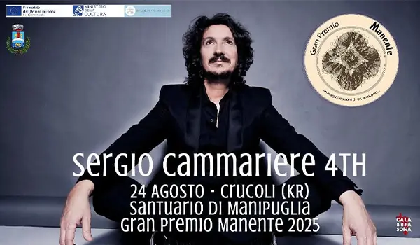 Sergio Cammariere domenica 24 agosto al Santuario di Maripuglia di Torretta di Crucoli