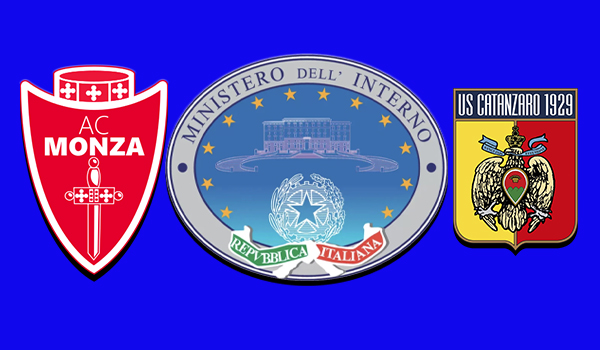 Monza-Catanzaro: giudizio sospeso "ONMS" dall’Osservatorio Nazionale sulle Manifestazioni Sportive
