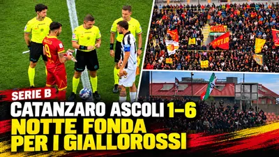 Catanzaro Ascoli 1 a 6 al Ceravolo notte fonda e cresce la contestazione