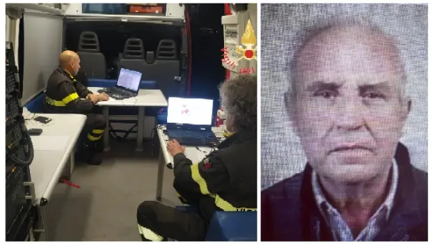 Marina di Curinga, VVF impegnati nelle ricerche di Rossi Ferdinando scomparso