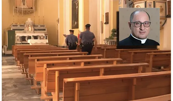 Gela, choc in chiesa: 26enne accoltella Don Nunzio Samà durante la confessione