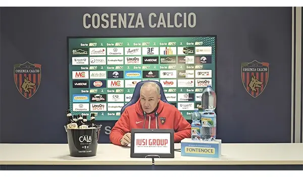 Cosenza, Mister Alvini: "Serve una reazione immediata, ma i limiti ci complicano" (Video)