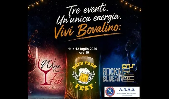 Bovalino: grande attesa per il “Wine Park Festival 2026” 