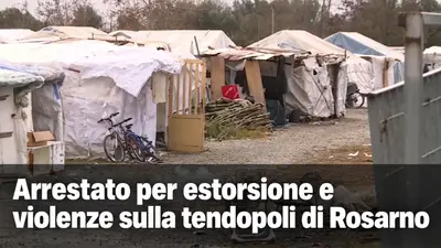 Arrestato per estorsione e violenze sulla tendopoli di Rosarno