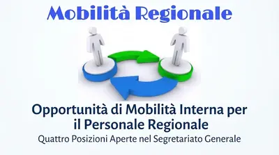 Opportunità di Mobilità Interna per il Personale Regionale: Quattro Posizioni Aperte nel Segretariato Generale