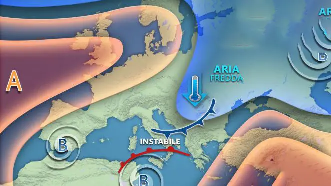 Previsioni Meteo: domenica 2 Marzo tra pioggia, vento e neve – Ecco le zone più colpite dal maltempo