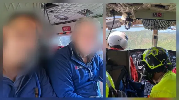 Cercatori di funghi dispersi a Botte Donato, salvati dai Vvf con l’elicottero Drago VF62