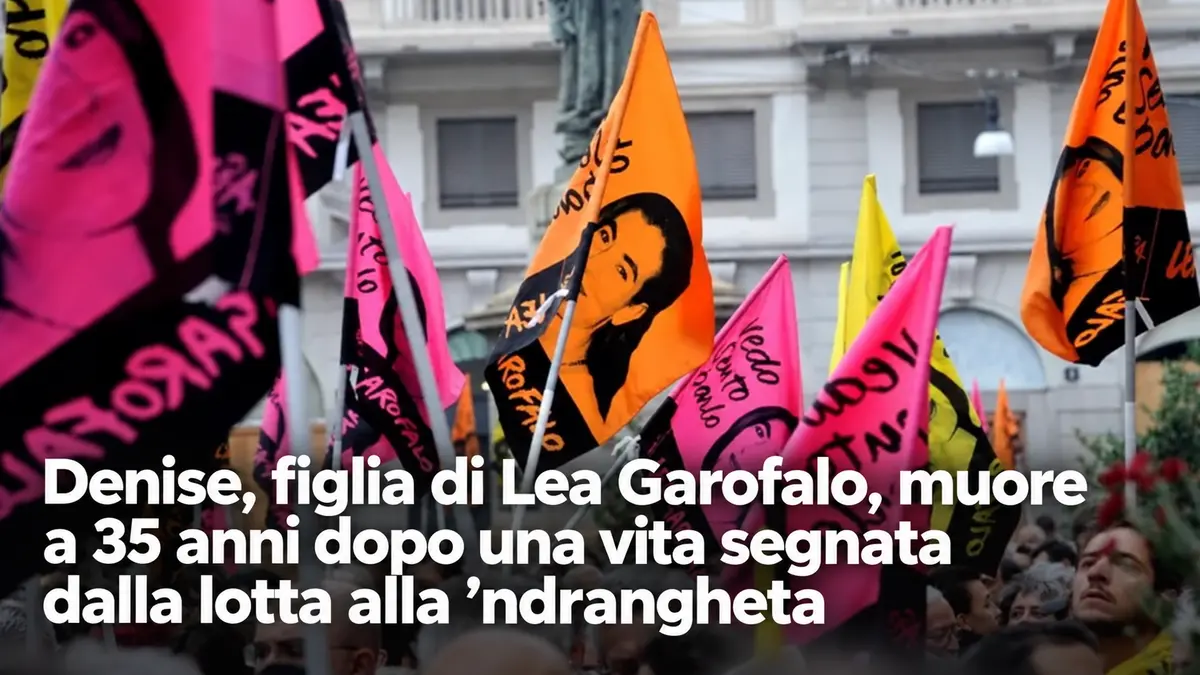 Denise, figlia di Lea Garofalo, muore a 35 anni dopo una vita segnata dalla lotta alla ’ndrangheta
