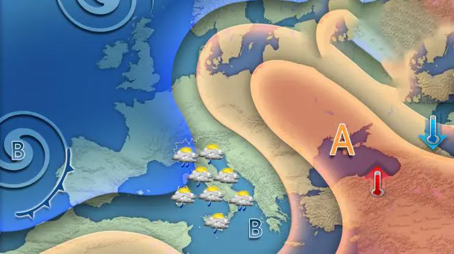 Previsioni Meteo: Arrivano le Perturbazioni Atlantiche, Pioggia e Neve Anche al Nord, i dettagli