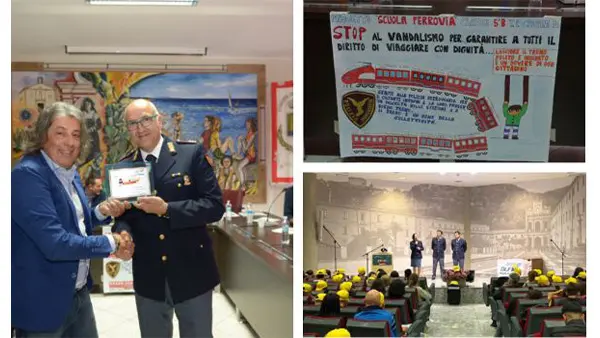 Polizia di Stato: conclusi i progetti “stop al vandalismo” e “scuola ferrovia” nelle province di Catanzaro, Cosenza e Reggio Calabria