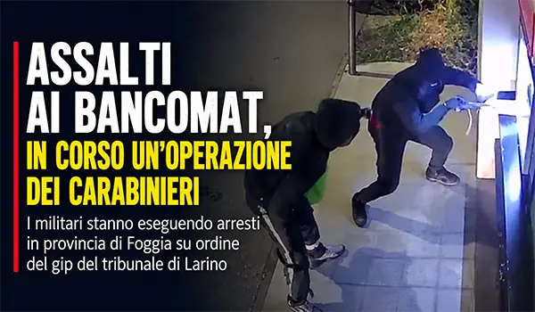 Assalti ai bancomat, blitz dei Carabinieri contro la banda