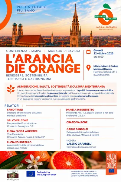 “Die Orange”: benessere, sostenibilità e origine