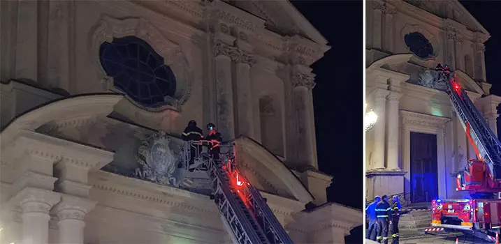 Catanzaro: chiusura basilica dell’Immacolata per lesioni al rosone, l’accesso sarà consentito dal retro