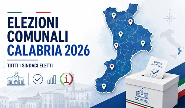 Elezioni comunali Calabria 2026, tutti i sindaci eletti e i comuni al ballottaggio