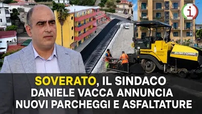  Soverato, il sindaco Daniele Vacca annuncia nuovi parcheggi e asfaltature per migliorare sicurezza e viabilità