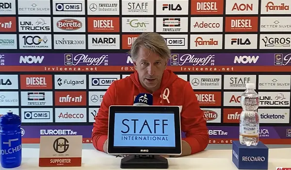 Playoff di ritorno: il Vicenza di Mister Vecchi “Ritmo, cattiveria e spirito di gruppo” (Video)