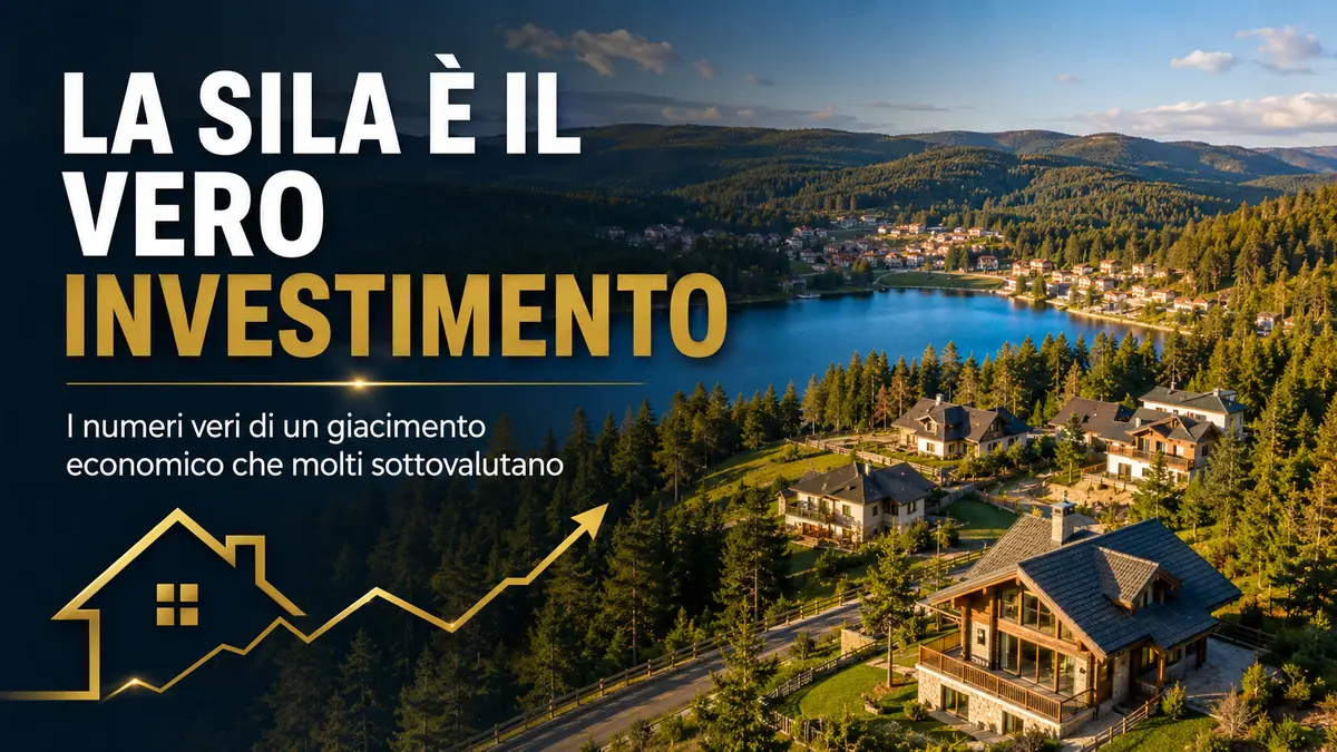 La Sila è il vero investimento : i numeri veri di un giacimento economico che molti sottovalutano