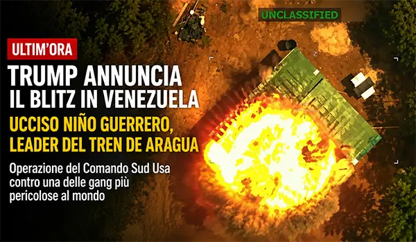 Guerra. Trump annuncia l’uccisione di Niño Guerrero