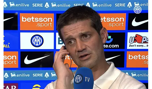 Inter - Cagliari 3-0 le parole post partita del mister Cristian Chivu
