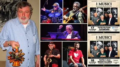 Francesco Guccini, doppio omaggio dei suoi Musici in Calabria: 17 dicembre a Catanzaro e 18 a Reggio