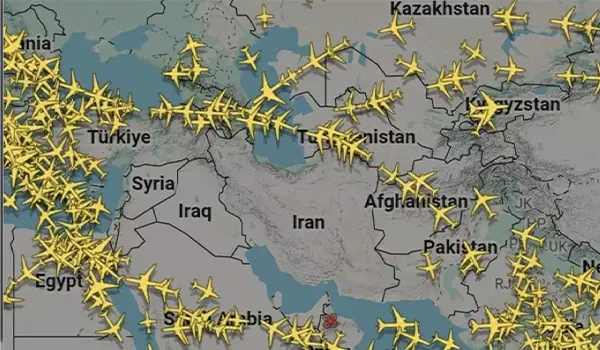 Guerra in Medio Oriente: rotte aeree deviate e voli sospesi dopo l’attacco all’Iran