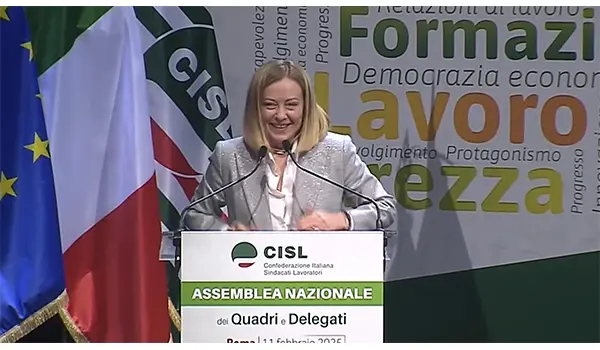 Meloni all’Assemblea CISL: "Lavoriamo insieme per soluzioni concrete" (Video)