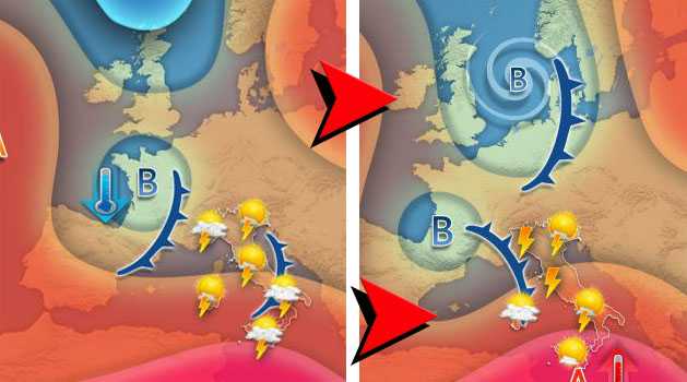 Previsioni meteo: temporali intensi e grandine in arrivo, ecco cosa aspettarsi