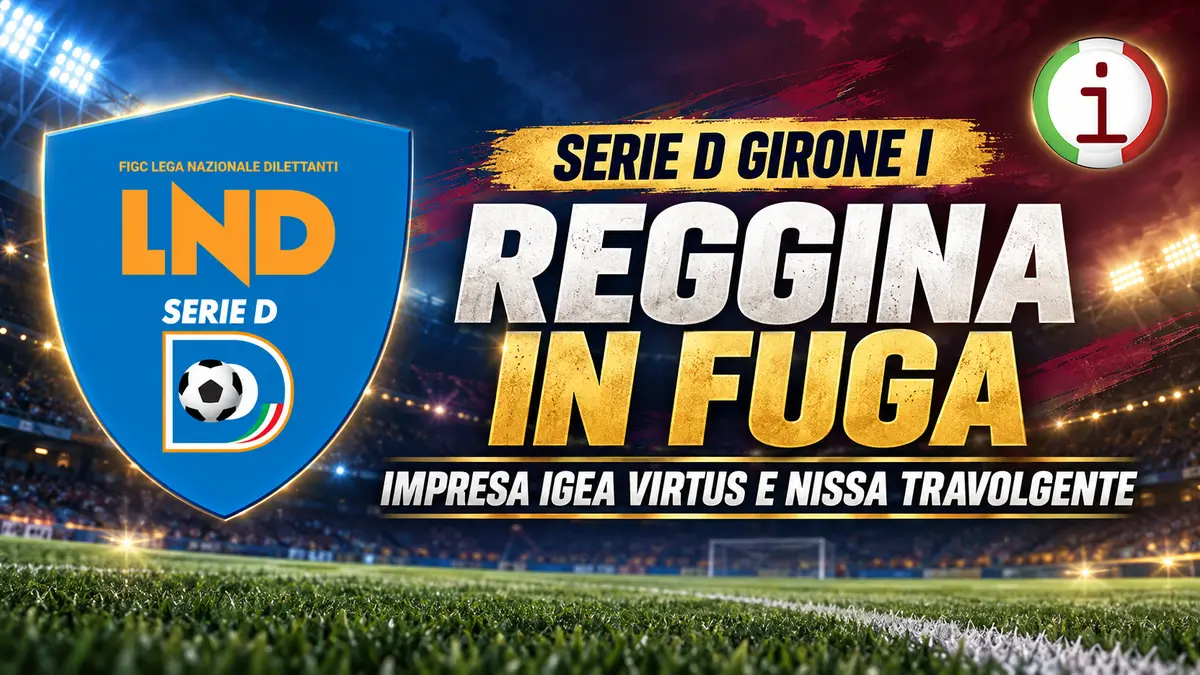 Serie D girone I, Reggina in fuga: impresa Igea Virtus e Nissa travolgente