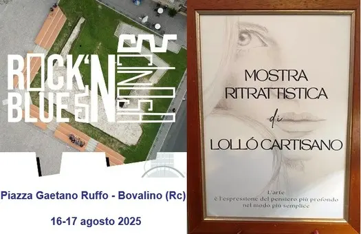 Bovalino: serata all’insegna del Blues e dell’arte ritrattistica di Lollò Cartisano. 