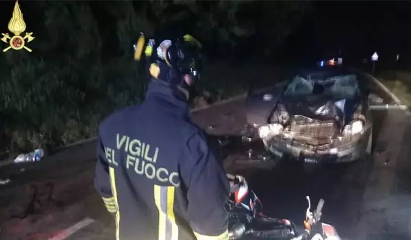 Incidente mortale ad Arzignano: auto travolge scooter, due giovani vittime
