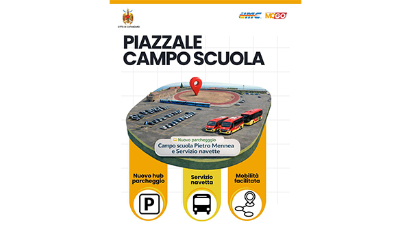 Catanzaro: dal 12 gennaio 2026 parte il sistema di sosta al Piazzale Campo Scuola