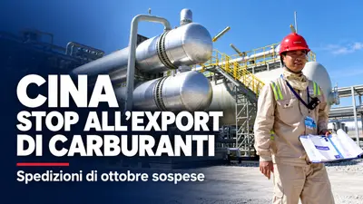 Cina frena le esportazioni di carburanti a ottobre per tutelare le scorte interne