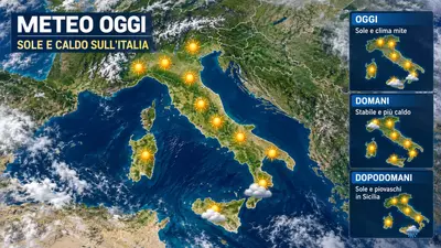 Meteo Italia, caldo anomalo fino a 30 gradi poi tornano piogge e instabilità