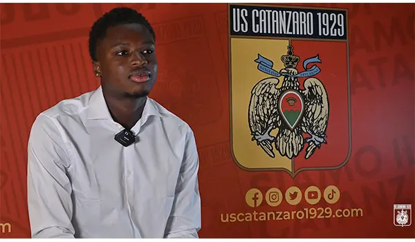 Catanzaro Calcio, Alphadjo Cissé si presenta: “Qui per crescere e dimostrare il mio valore” Video
