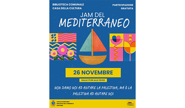 “Jam del Mediterraneo – Jam per la Palestina”
