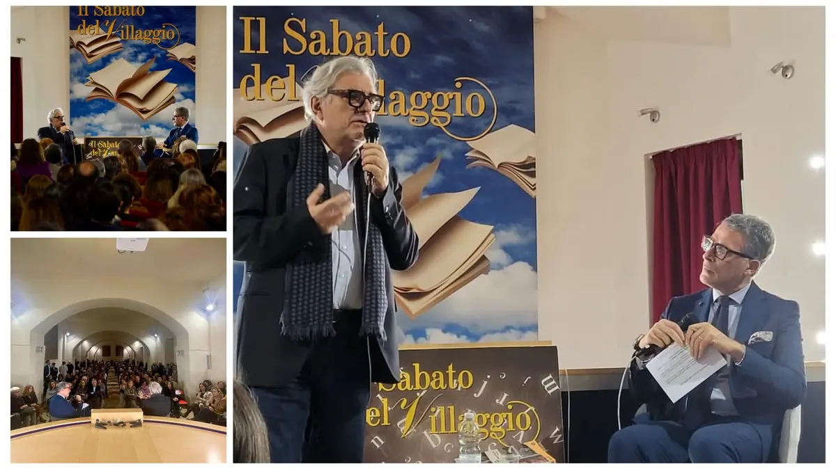 Appassionante «Sabato del Villaggio» con Giancarlo De Cataldo