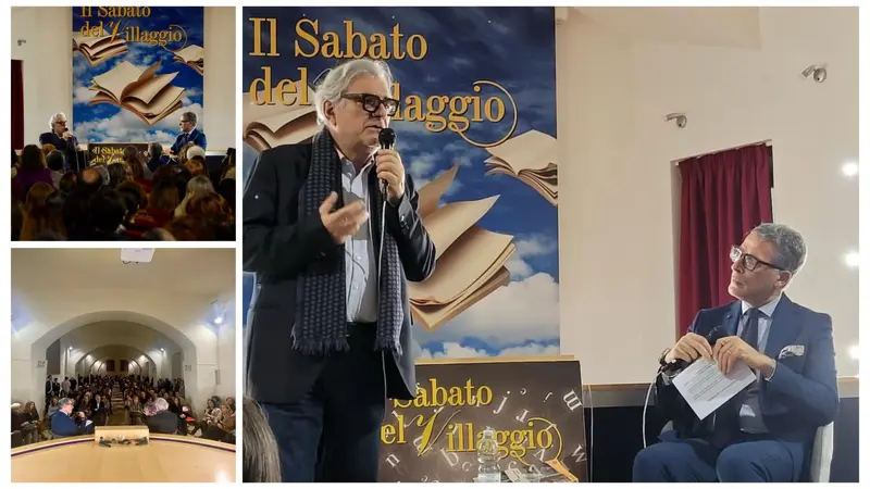Appassionante «Sabato del Villaggio» con Giancarlo De Cataldo