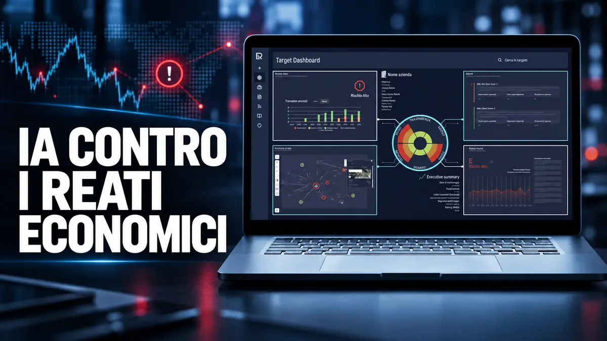 Intelligenza artificiale contro i reati economici il modello italiano che analizza le imprese