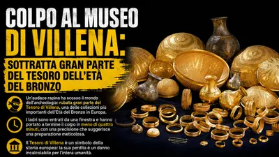 Colpo al Museo di Villena: Sottratta Gran Parte del Tesoro dell'Età del Bronzo