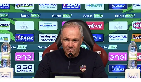 Cosenza Crolla: Alvini ammette l'amarezza dopo la sconfitta contro la Salernitana (Video)