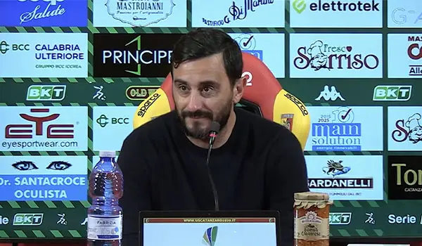 Catanzaro-Venezia 2-1, Aquilani: “Vittoria di umiltà e sacrificio. Questo gruppo ha un’anima” Video