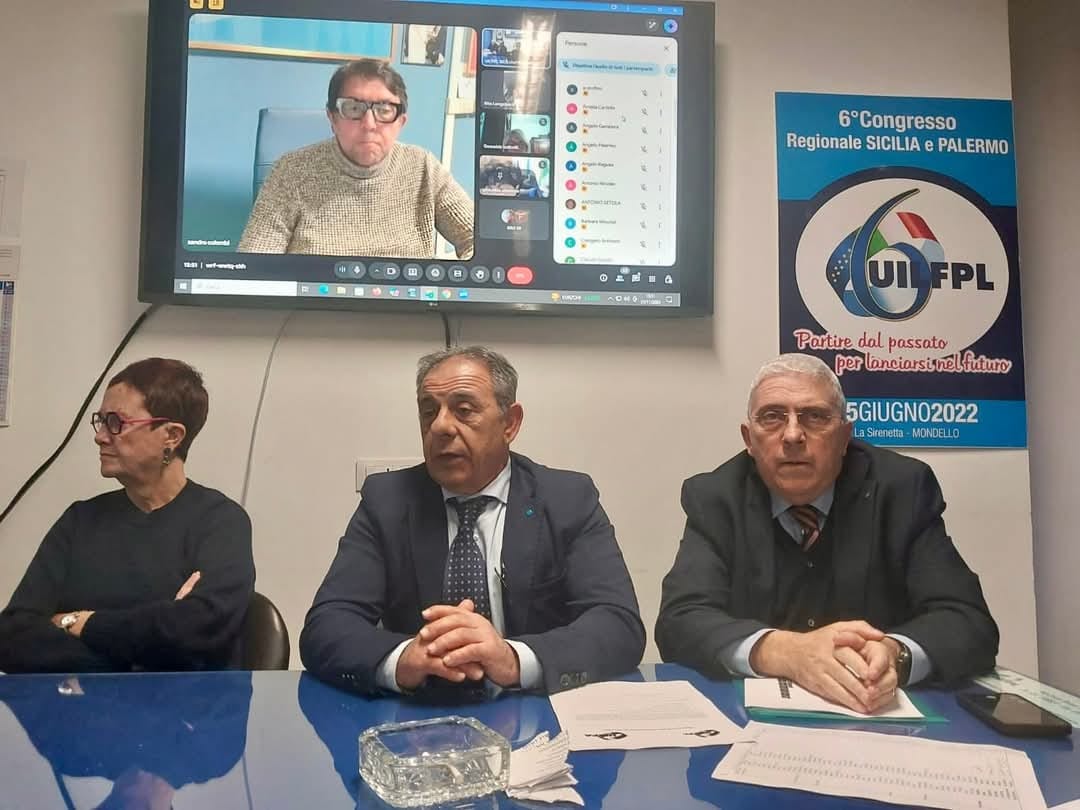 UIL Funzione Pubblica Palermo e Sicilia, nasce la nuova realtà sindacale unificata.  I segretari generali regionali Totò Sampino e Alfonso Farruggia: “Un momento storico per rafforzare la rappresentanza dei lavoratori nell’isola” 