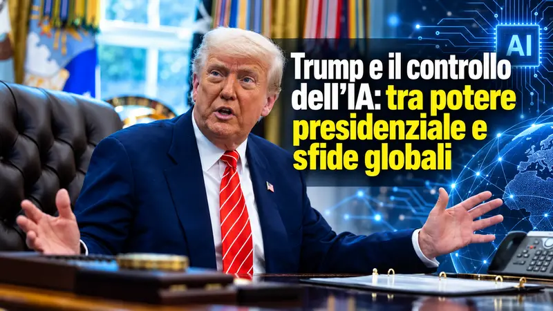 Trump e il controllo dell'IA: tra potere presidenziale e sfide globali