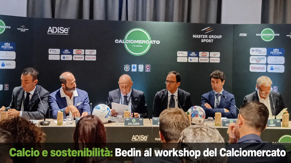 Calcio e sostenibilità economica Bedin indica la strada per il futuro dei club