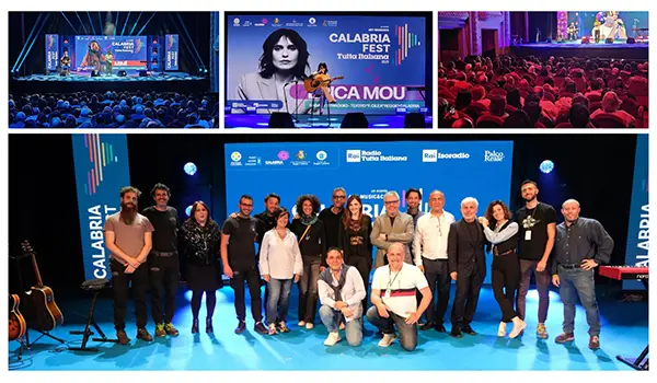 Grande successo per il Calabria Fest Tutta Italiana 2025, che ha presentato e premiato i Top of the Year di Rai Isoradio e Rai Tutta Italiana