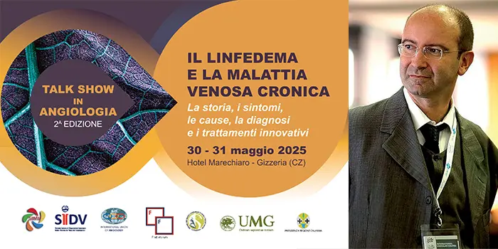 Gizzeria ospita la seconda edizione del talk show in angiologia: focus su linfedema e malattia venosa cronica