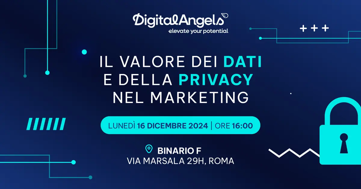 Digital Angels presenta “Il valore dei dati e della privacy nel marketing”