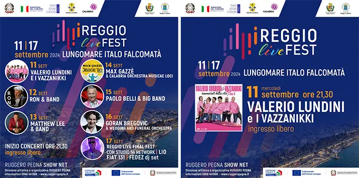 Il comico Valerio Lundini con i Vazzanikki apre stasera il “Reggio Live Fest” 2024