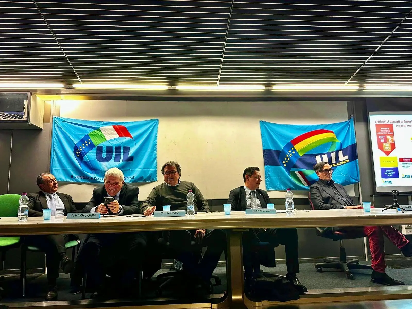 Alessandro Longo eletto segretario regionale della UIL FP ANAS Sicilia. Al centro del Congresso il ruolo dell’azienda nella transizione energetica e nella mobilità sostenibile